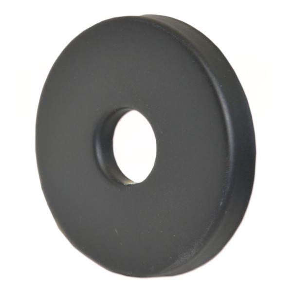 Накладка декоративна (латунь) Ø55 x 15 мм BLACK MATTE ″MINIMALIST″ Carlo Poletti Srl
