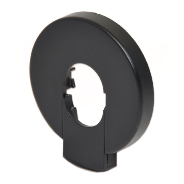 Накладка декоративна розбірна (пластик) Ø45 x 15 мм BLACK MATTE Carlo Poletti Srl