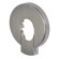 Накладка декоративна розбірна (пластик) Ø45 x 15 мм BRUSH SILVER Carlo Poletti Srl