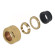 Гайка для мідної труби Ø15 мм x 24-19 GOLD Carlo Poletti Srl