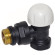 Термоклапан кутовий BLACK MATTE Ø1/2″ FIRST THERMO Carlo Poletti Srl