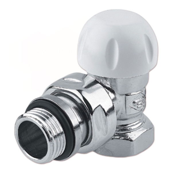 Термоклапан кутовий ХРОМ Ø1/2″ FIRST THERMO Carlo Poletti Srl
