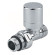 Кран-термостат прямий ХРОМ Ø1/2″ х 24-19 FIRST THERMO Carlo Poletti Srl
