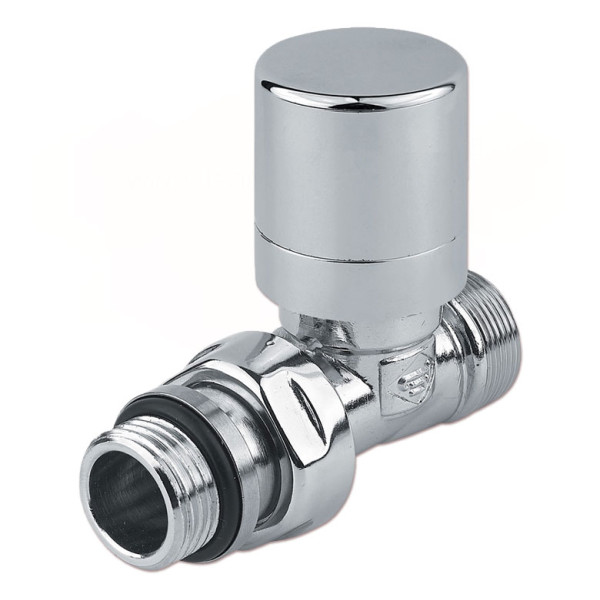 Кран-термостат прямий ХРОМ Ø1/2″ х 24-19 FIRST THERMO Carlo Poletti Srl