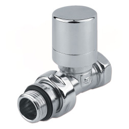 Кран-термостат прямий ХРОМ Ø1/2″ FIRST THERMO Carlo Poletti Srl