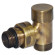 Кран відсікаючий кутовий BRUSH BRONZE Ø1/2″ х 24-19 COMPACT Carlo Poletti Srl