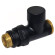 Кран відсікаючий прямий BLACK MATTE Ø1/2″ х 24-19 COMPACT Carlo Poletti Srl