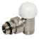 Термоклапан кутовий BRUSH SILVER Ø1/2″ х 24-19 COMPACT-THERMO V1 Carlo Poletti Srl