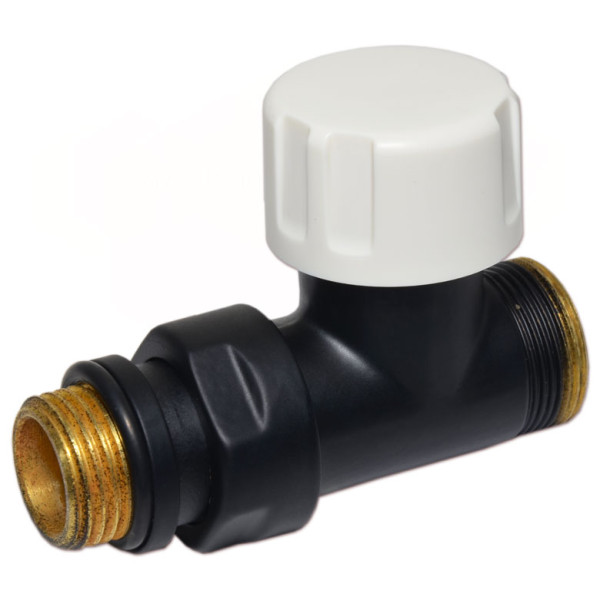 Термоклапан прямий BLACK MATTE Ø1/2″ х 24-19 COMPACT-THERMO-V1 Carlo Poletti Srl