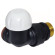 Термоклапан трьохосьовий BLACK MATTE Ø1/2″ х 24-19 DX (правий) FIRST CORNER Carlo Poletti Srl