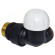 Термоклапан трьохосьовий BLACK MATTE Ø1/2″ х 24-19 SX (лівий) FIRST CORNER Carlo Poletti Srl