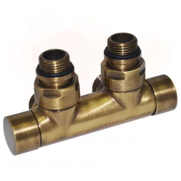 Вузел відсікаючий TWIN BRUSH BRONZE кутовий Ø1/2″ З x 3/4″ EK 50 мм Carlo Poletti Srl