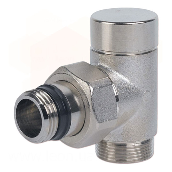 Кран відсікаючий кутовий НІКЕЛЬ Ø1/2″ x 3/4″ EK TOP MANUALE Carlo Poletti Srl