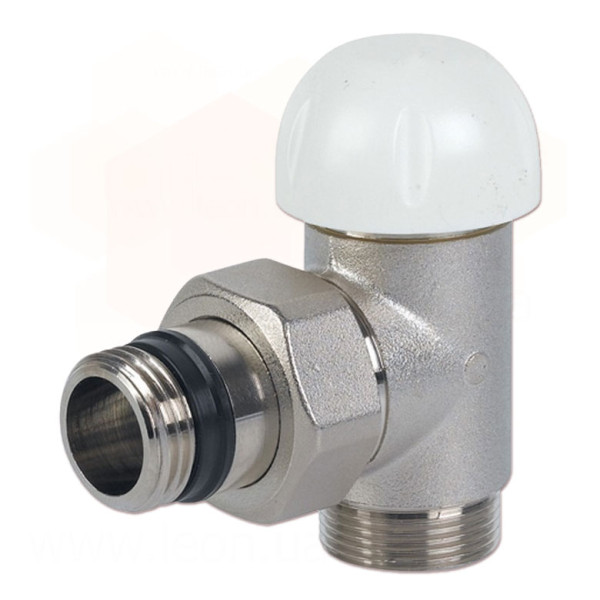 Термоклапан кутовий НІКЕЛЬ Ø1/2″ x 3/4″ EK TOP THERMO Carlo Poletti Srl