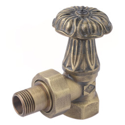 Кран радиаторный угловой BRONZE Ø1/2″ ARTISTIC Carlo Poletti Srl