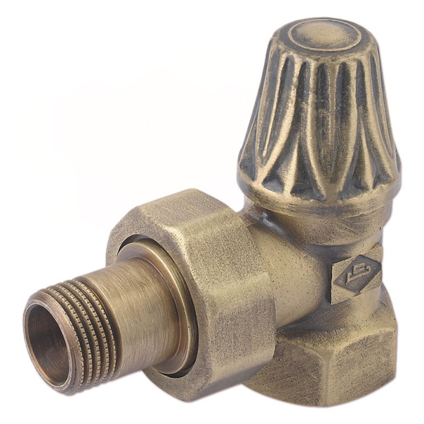 Кран відсікаючий кутовий BRONZE Ø1/2″ ARTISTIC Carlo Poletti Srl