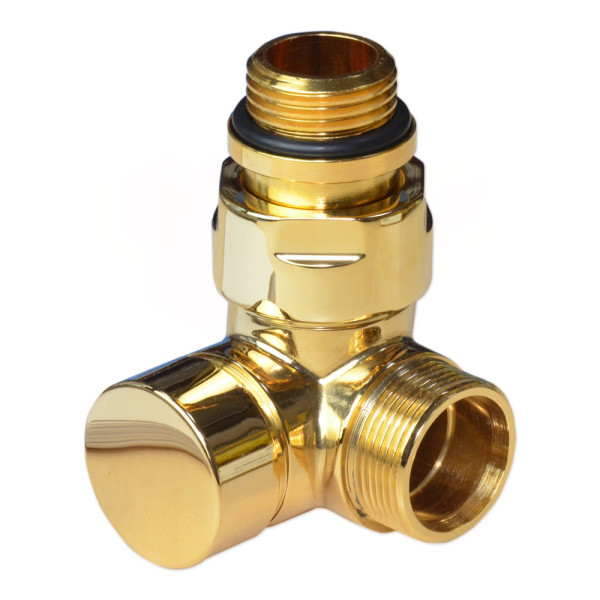 Кран відсікаючий трьохосьовий GOLD Ø1/2″ х 24-19 SX (лівий) CORNER Carlo Poletti Srl