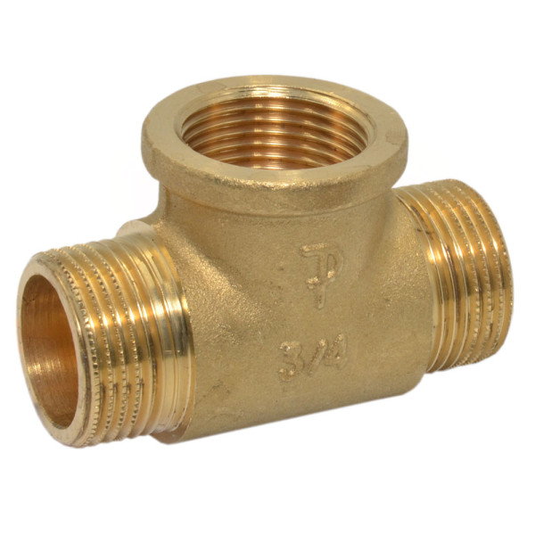 Трійник латунний Ø3/4″ З-В-З FP Pattaroni