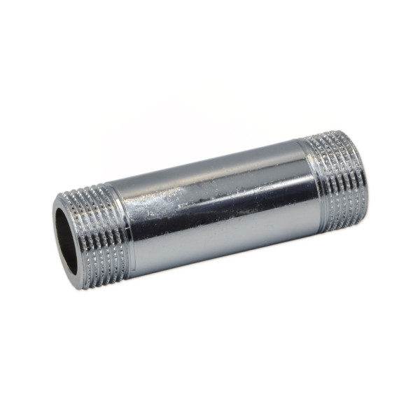Довгий ніпель (хром) Ø1 1/2″ x 80 мм FP Pattaroni