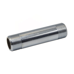 Длинный ниппель (хром) Ø1 1/2″ x 100 мм FP Pattaroni