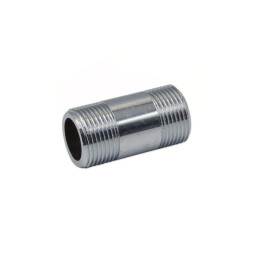 Длинный ниппель (хром) Ø1 1/4″ x 50 мм FP Pattaroni