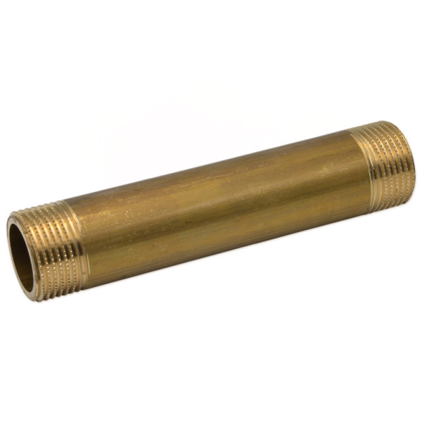 Довгий ніпель латунний Ø2″ x 150 мм FP Pattaroni