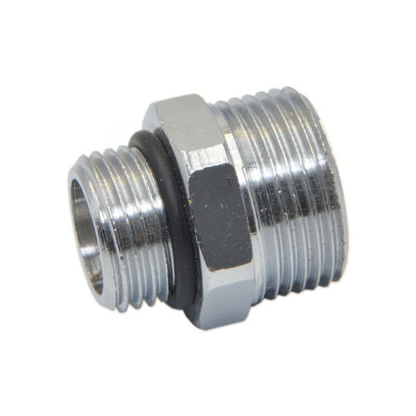 Ніпель редукційний (хром) Ø1/2″ (ущільнення) х 3/4″ EK ЗЗ FP Pattaroni S.r.l.