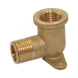 Настенное колено латунное Ø1/2″ ВЗ FP Pattaroni