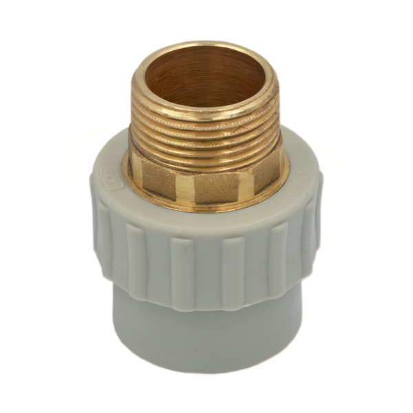 Перехідник PP-R Ø110 мм x 4″ ЗР PRAWTECH Sp. z o.o.