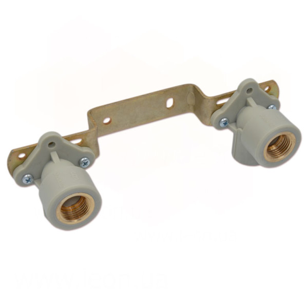 Планка глибока монтажна сталева (P7271D) PP-R Ø20 х 1/2″ В мм L=150 мм