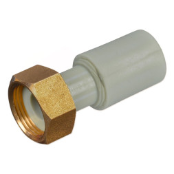 Збірний елемент подовжений PP-R Ø25 x 1″ ВР PRAWTECH Sp. z o.o.