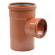 Трійник редукційний (зовнішня каналізація) Ø250/200 87° PVC (Ral 8023) REDI s.p.a.