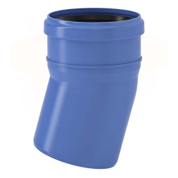 Коліно Ø110 15° 12 dB(A) Valsir S.p.A. TRIPLUS®