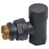 Кран відсікаючий кутовий BLACK MATTE Ø1/2″ COMPACT Carlo Poletti Srl