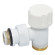 Термоклапан кутовий БІЛИЙ Ø1/2″ х 24-19 COMPACT-THERMO-V1 Carlo Poletti Srl