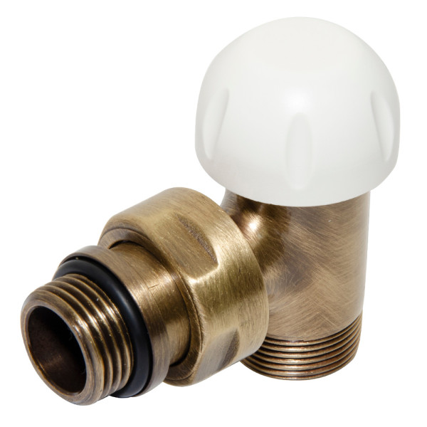 Термоклапан кутовий BRUSH BRONZE Ø1/2″ х 24-19 COMPACT-THERMO V1 Carlo Poletti Srl