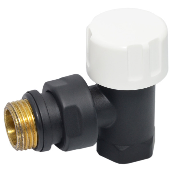 Термоклапан кутовий BLACK MATTE Ø1/2″ COMPACT-THERMO-V1 Carlo Poletti Srl