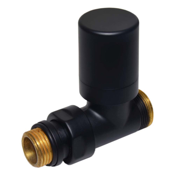 Кран-термостат прямий BLACK MATTE Ø1/2″ х 24-19 COMPACT Carlo Poletti Srl