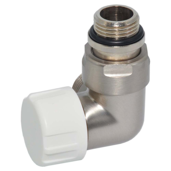 Термоклапан трьохосьовий BRUSH SILVER Ø1/2″ х 24-19 DX (правий) CORNER Carlo Poletti Srl