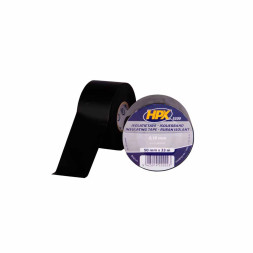 Лента ПВХ изоляционная HPX52300 50 мм х 33 м черная (пленка) HPX