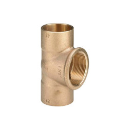 Тройник Ø35 х 1/2″В х 35 (бронза) (152734) Viega GmbH