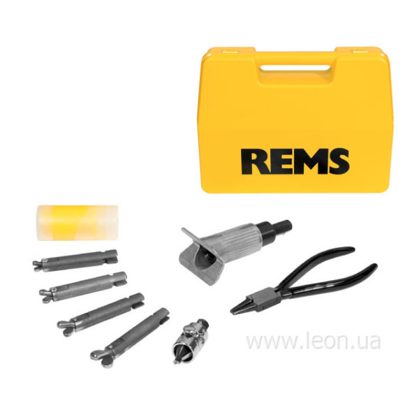 Ручний отбортовщик для твердих і м'яких мідних труб Ø12-15-18-22 мм REMS