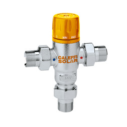 Термосмеситель с обратными клапанами Ø3/4″ 30÷65°C Kv=2,6 m³/h Caleffi S.p.a Solar
