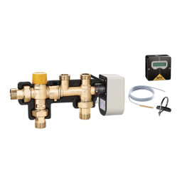 Комплект регуляции/подключения емкости и котла SOLARNOCAL Ø3/4″ x 230 V с тепловой интеграцией Caleffi S.p.a Solar