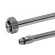Трубка для змішувача М10 х 1/2″В хромована L=1,2 м VA Albertoni srl