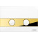 Клавіша (механіка) TROPEA S P5 ABS пластик GOLD/WHITE Valsir S.p.A.