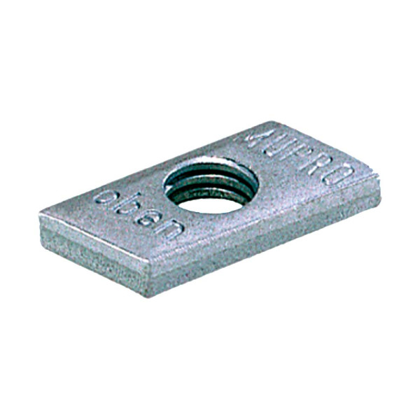 MPC-Квадратна монтажна гайка M8 21,5 x 14 x 5 mm 27 х 18 - 28 х 30 оцинкована MÜPRO GmbH