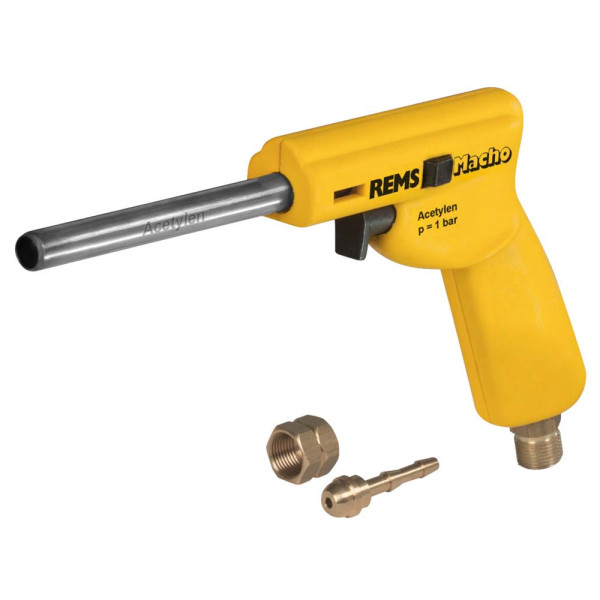 Турбо-пальник для жорсткої і м'якої пайки ≤ D 64 мм 2500°C REMS GmbH & Co KG MACHO (ACETYLEN)