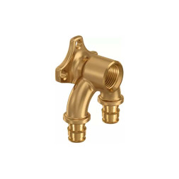 Водорозетка латунь Q&E U-образная Ø20 х 1/2″ ВР х 20 Uponor GmbH