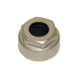 Гайка с ниппелем Ø14 х 3/4″ НИКЕЛЬ BIANCHI F.LLI S.P.A.